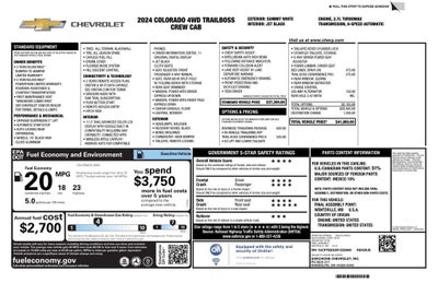 2024 Chevrolet Colorado Trail Boss