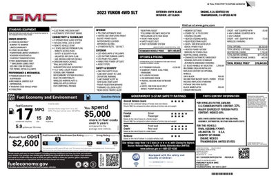 2023 GMC Yukon SLT