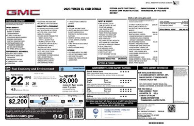 2023 GMC Yukon XL Denali