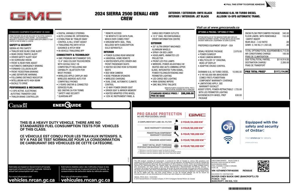 2024 GMC Sierra 2500 HD Denali