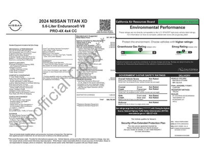 2024 Nissan TITAN XD Crew Cab PRO-4X 4x4