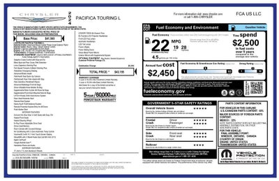 2024 Chrysler Pacifica Touring L