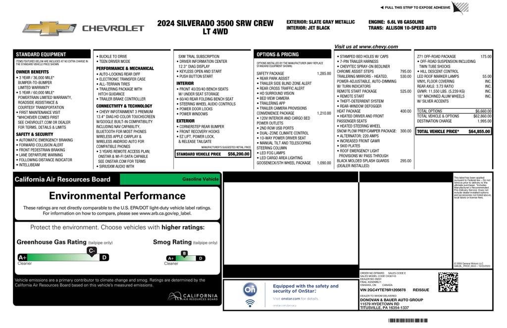 2024 Chevrolet Silverado 3500 HD LT