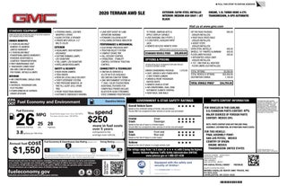 2020 GMC Terrain SLE