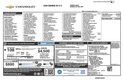 2026 Chevrolet Equinox EV LT
