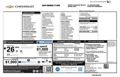 2026 Chevrolet Equinox LT