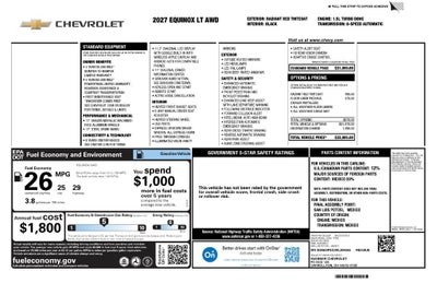 2027 Chevrolet Equinox LT