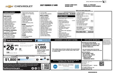 2027 Chevrolet Equinox LT