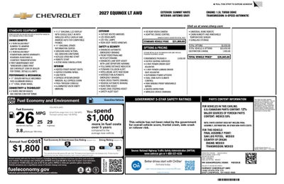 2027 Chevrolet Equinox LT