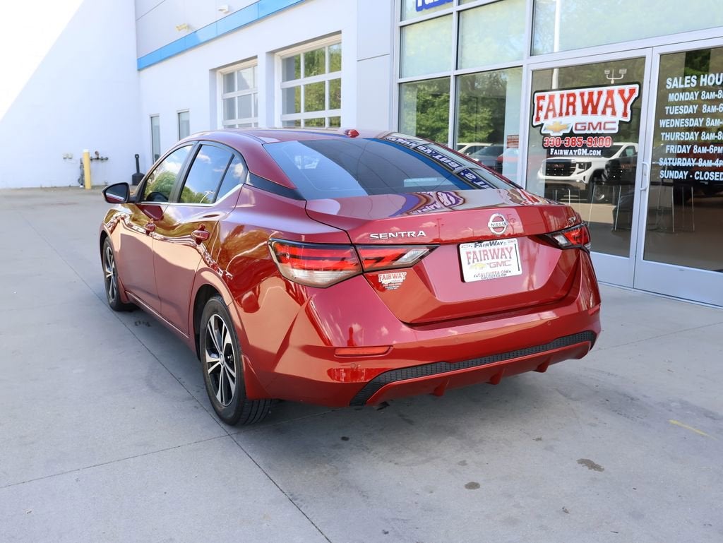 2022 Nissan Sentra SV Xtronic CVT